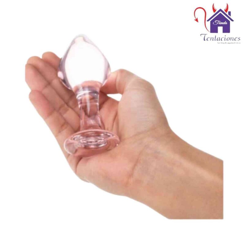 Plug Anal de Vidrio Donald-Tienda Tentaciones-Sex Shop Ecuador