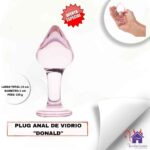 Plug Anal de Vidrio Donald-Tienda Tentaciones-Sex Shop Ecuador