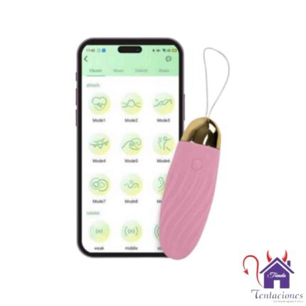 Huevo Vibrador con App Elenor Majestic-Tienda Tentaciones-Sex Shop Ecuador