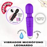 Vibrador Microfono Leonardo-Tienda Tentaciones-Sex Shop Ecuador