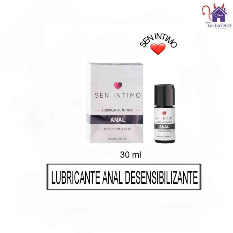 Lubricante Anal Desensibilizante Sen Intimo-Tienda Tentaciones-Sex Shop Ecuador