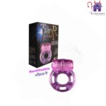 La imagen describe las Características y Presentación del Anillo Vibrador Thor