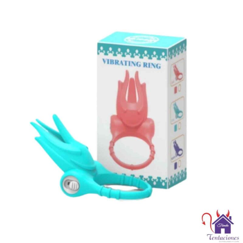 La imagen describe la Presentación del Anillo Vibrador Diablillo