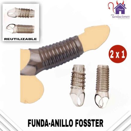 La imagen describe la Forma de Uso de las Fundas-Anillo Fosster