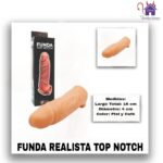 Funda o Extensión Realista para Pene Top Notch - Imagen 2