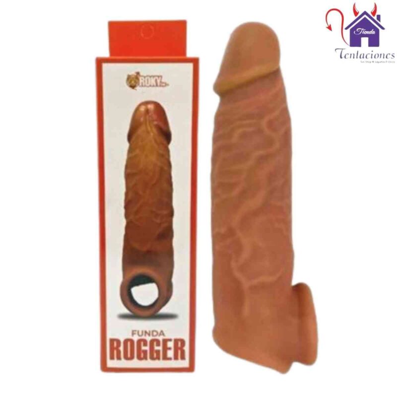 La imagen describe la Presentación de la Funda o Extensión Rogger