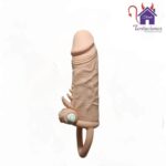 La imagen describe la Presentación de la funda o extensión de pene Edam