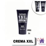 La imagen describe el Contenido de la Crema XXL-Agranda pene