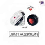 La imagen representa el contenido del lubricante anal desensibilizante