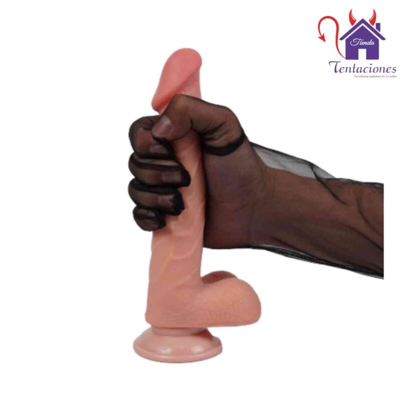 Esta imagen describe la Presentación y Características del Dildo Ultra Realista Kendry
