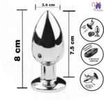 Plug Anal Vibrador con control- Olimpo - Imagen 2