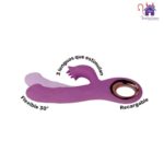 Esta imagen describe la Presentación y Características del Vibrador Grenda Majestic