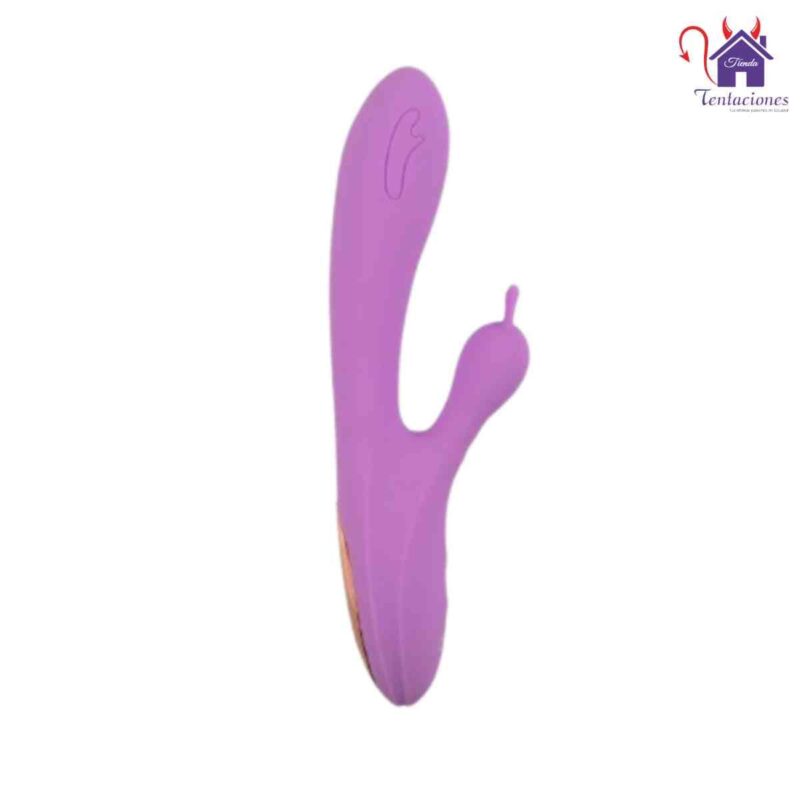 Esta imagen describe la Forma de Uso y Presentación del Vibrador Leyla Majestic