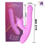 Vibrador Telescópico y Clitorial  Durba Majestic - Imagen 2