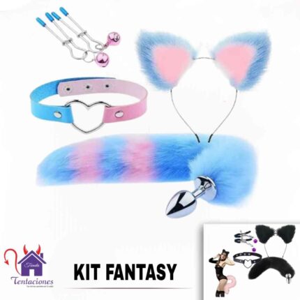 Esta imagen describe la Presentación y Forma de Uso del Kit Fantasy