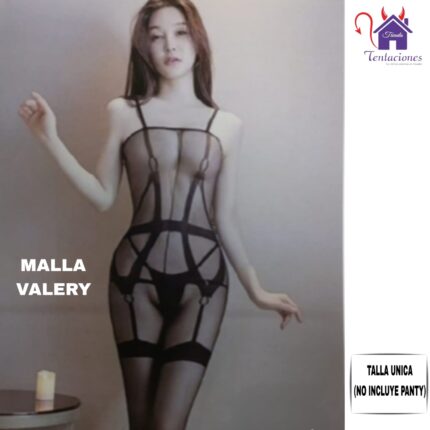 Esta imagen describe la Presentación y Forma de Uso de la Malla Valery