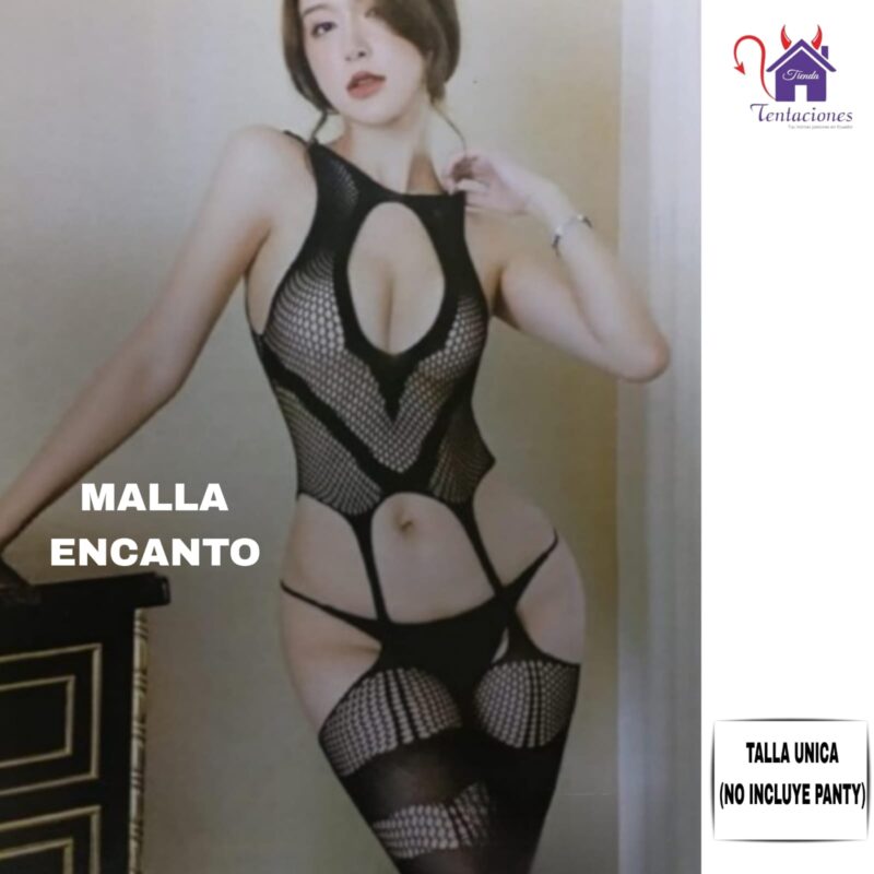 Esta imagen describe la Presentación y Forma d Uso de la Malla Encanto