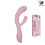 Esta imagen describe la Forma de Uso y Presentación del Flexi Vibrador Rabbit con App