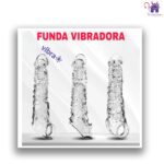 Esta imagen describe la Forma de Uso y Características de la Funda o Extension Vibradora Rocco
