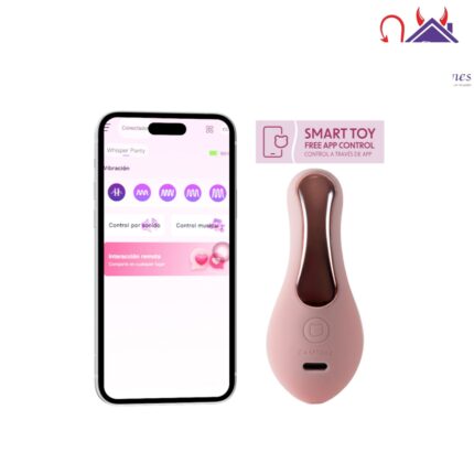 Esta imagen describe el Contenido y Presentación del Whisper Panty Vibrador con App