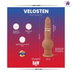 Mini Sex Machine con ventosa Velosten - Imagen 4